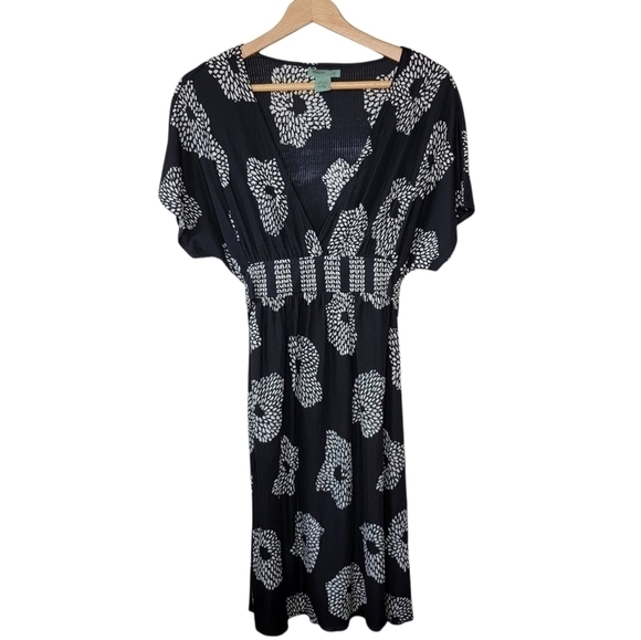 Anthropologie Maple | UFO Silk Starburst Tie Back Dress Size XS - Picture 1 of 7